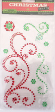 Christmas Crafts SWIRL GEMSTONES Stickers - 8 pcs