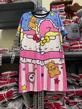 Sanrio Hello Kitty Pink Blue Twins Sleeping Dress. One Size
