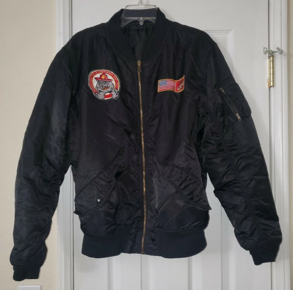 Usmc bomber jacket top