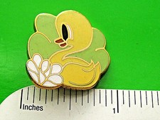 Happy smiling DUCK DUCKLING - pin , brooch GIFT BOXED