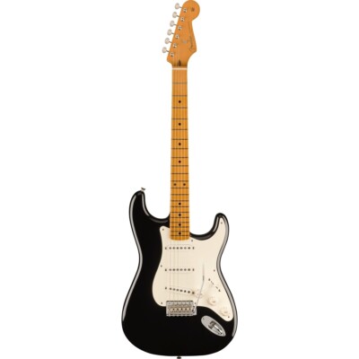 Fender Vintera II 50s Stratocaster Electric Guitar Black w/Gig Bag