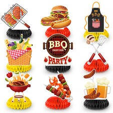 Summer Party Supplies BBQ Barbecue Party Decoration Picnic Table Decoration 