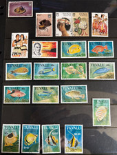 Stamps of Tuvalu- collection of used stamps