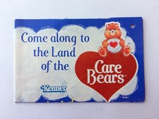 Vintage 1984 Kenner Care Bears Product Guide Sell Sheet w/ Hole Punch, 2-Sided