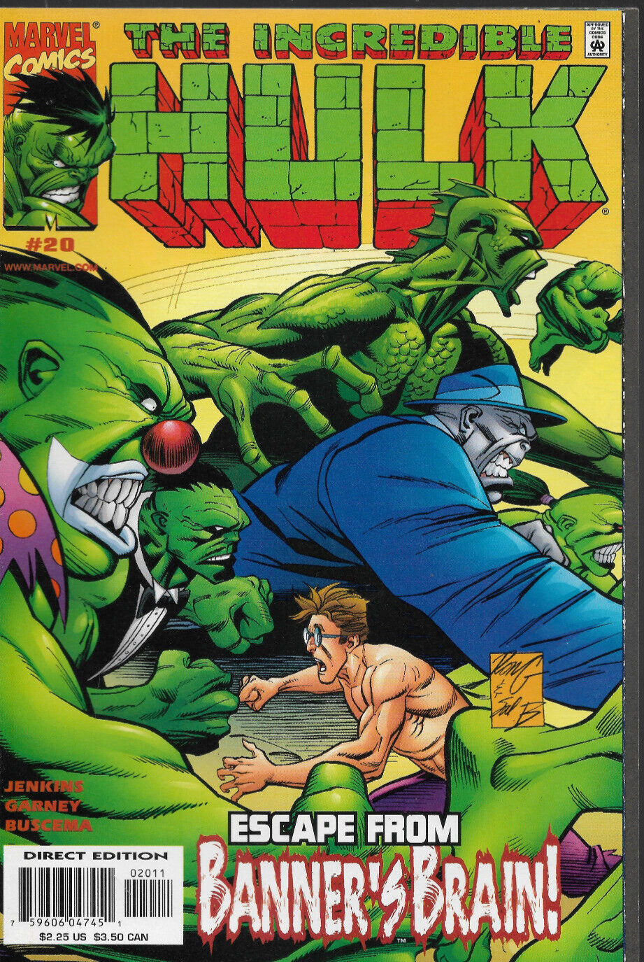 INCREDIBLE HULK (1999) #20 - Back Issue