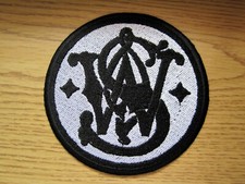 Smith Wesson B W Embroidered Patch, Sew On