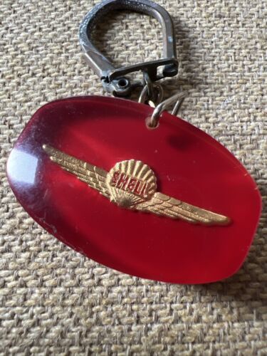 Vintage Keychain Shell Oil Rare - Picture 1 of 4
