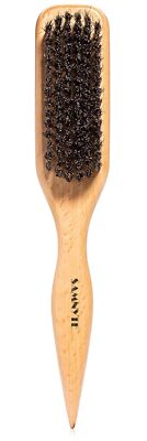 Slick Back Hair Brush - Boar Bristle Hair Brush for Women & Men Thin to Mediu...