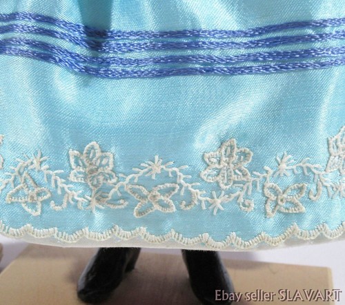 LARGE 15" Polish Folk Costume Dolls regional ethnic fashion POLAND embroidered - Picture 5 of 7