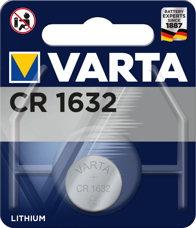 Varta Knopfzellenbatterie Electronics Cr1632 Lithium Neu Ovp
