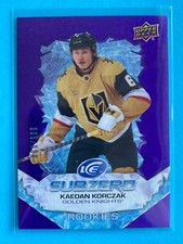 2022-23 Upper Deck Ice Sub Zero Rookies #SZ-KO Kaedan Korczak RC 800/999