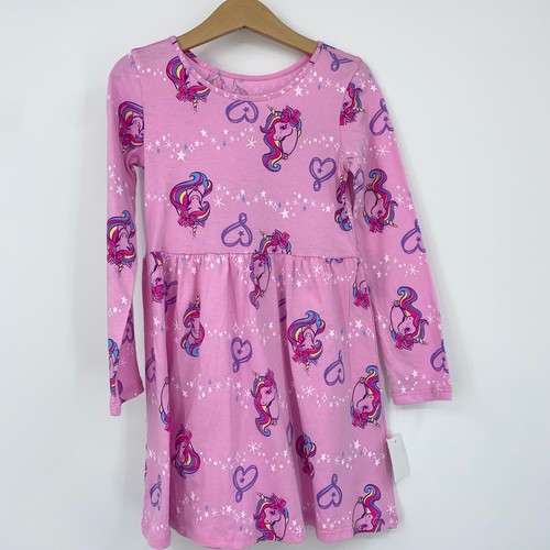 JoJo Siwa Dress Unicorn print Pink 
