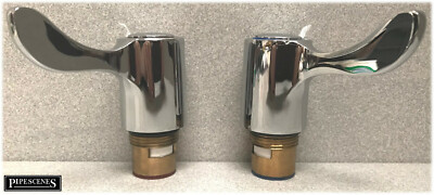 3/4'' Hebel Wasserhahn Reviver Kit für Badewannenarmaturen Keramikscheibe Vierteldrehung Metallköpfe