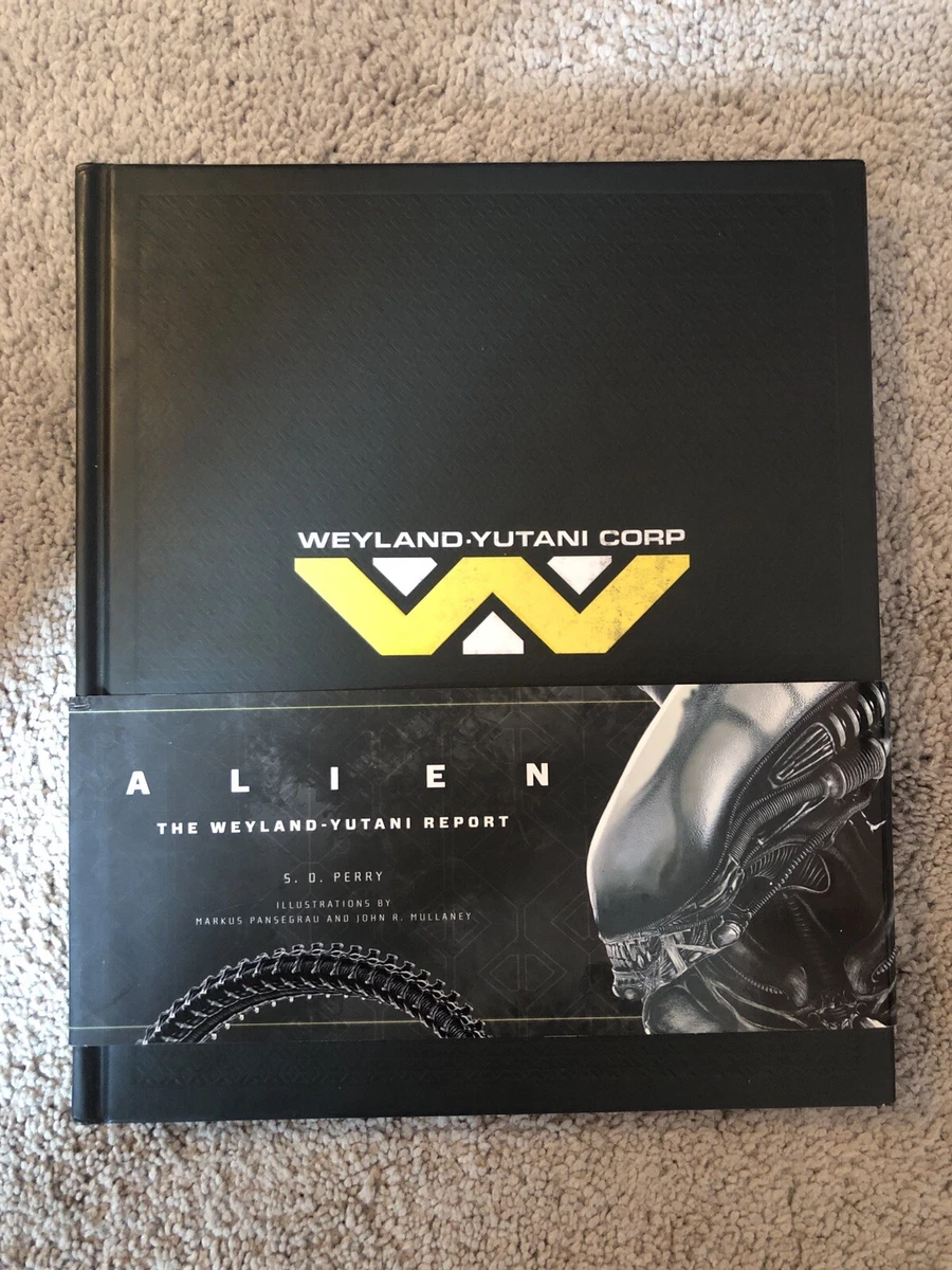 Alien The Weyland Yutani Report Hardcover Book Artbook Xenomorph Prometheus