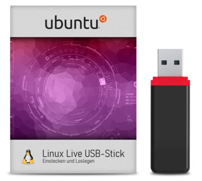 USB-Live Stick: Linux 64Bit 32 GB USB 3.0 Stick - Ubuntu Como Nuevo Manjaro Zorin MX
