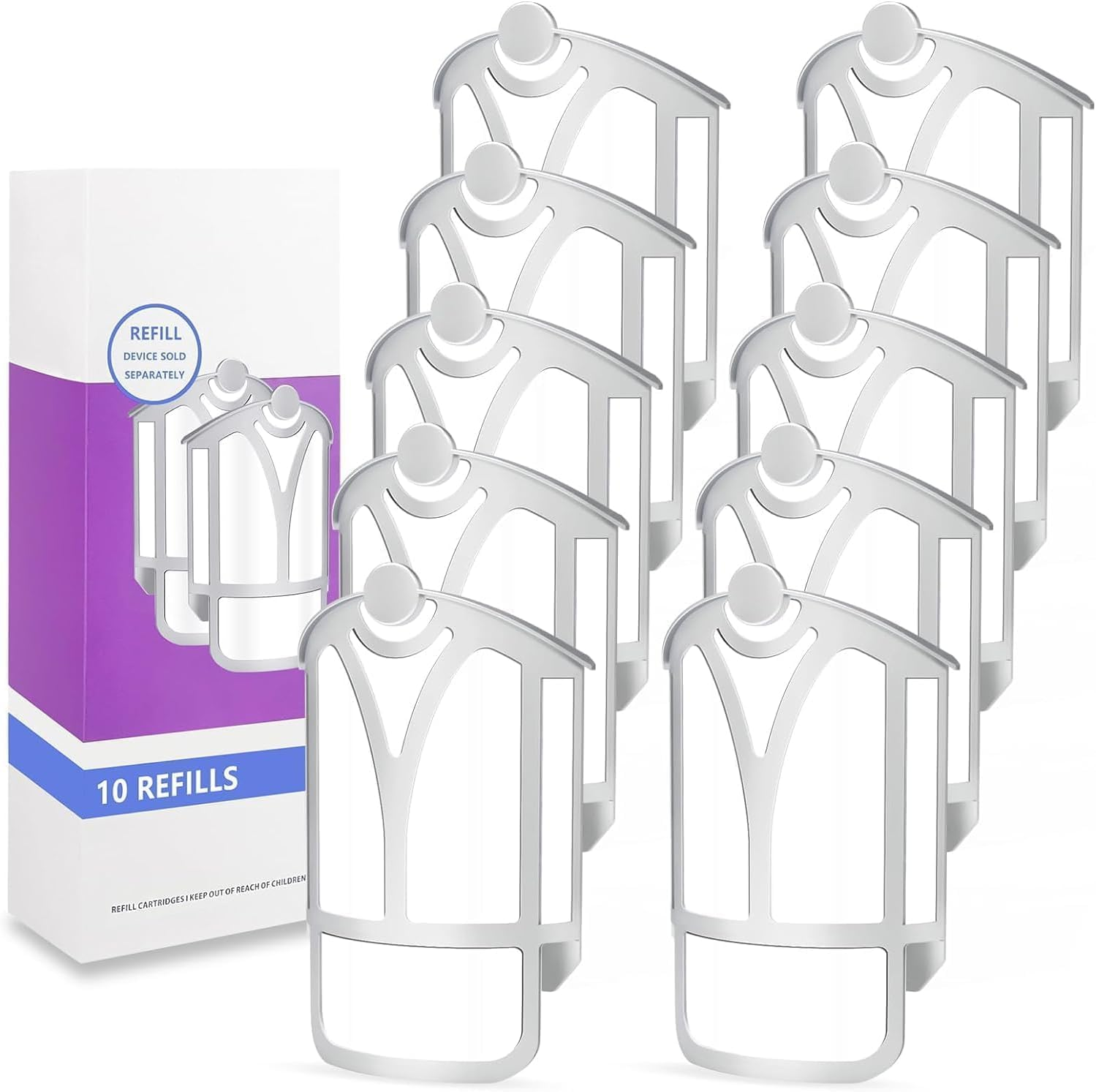 Flying Insect Trap Refill Cartridges, Zevo M364, refill Cartridge Light 10 Pack