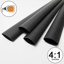 Heat Shrink Tube - 4:1 ratio Dual Wall Adhesive Glue Marine lot HeatShrinkBuddy