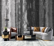 3D Gray Style R21655 Wallpaper Wall Mural Self-adhesive Removable Luna