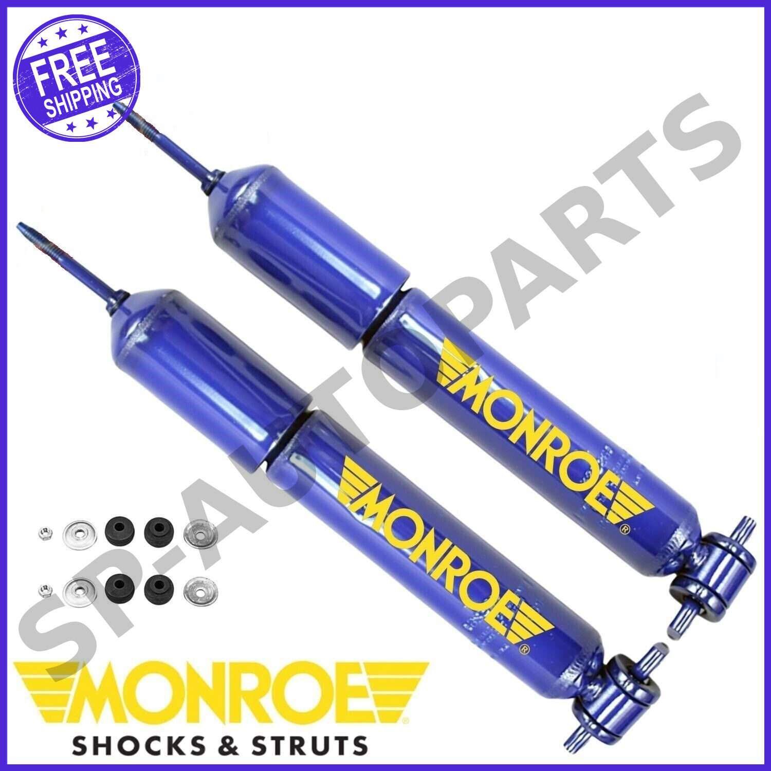 32326 Front Shock Absorber Monroe Set For Chevrolet Silverado 1500 GMC Sierra