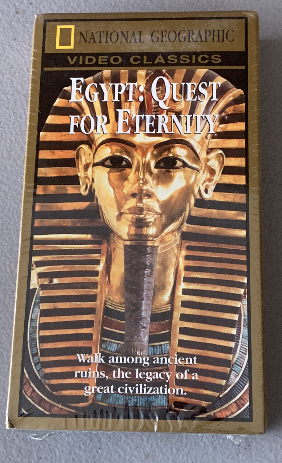 National Geographic Video Classics Egypt Quest for Eternity VHS Factory