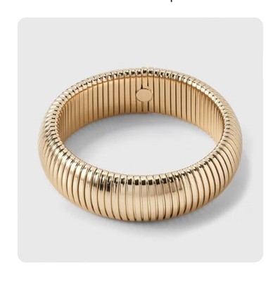 New Sugarfix By Baublebar Chunky Gold Stretch Bracelet