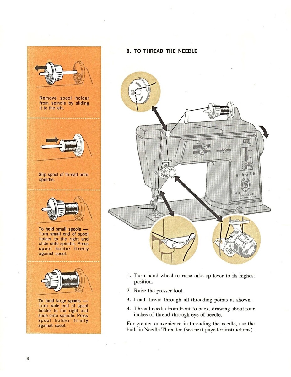 Full-Color Deluxe-Edition Instruction Manual, on CD, Singer Sewing