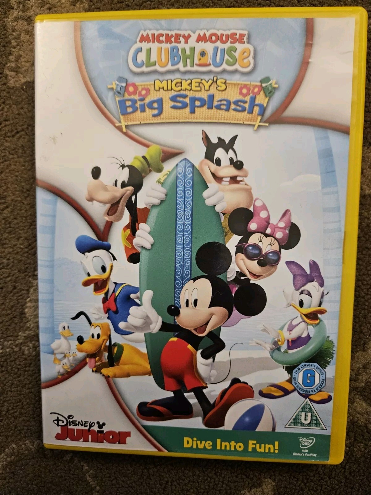 MICKEY MOUSE CLUBHOUSE - MICKEY'S BIG SPLASH DVD DISNEY