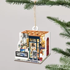 Bake Shop Ornament, Cooking Christmas Ornament, Kitchen Bakery Xmas Ornament