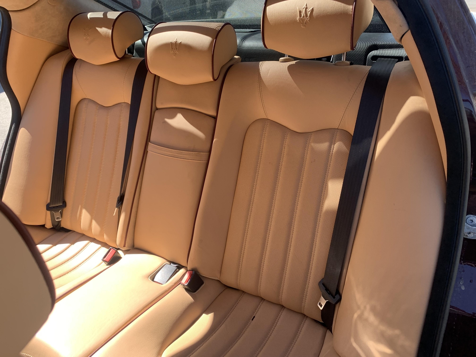 08 MASERATI Left LH Driver Rear Seat