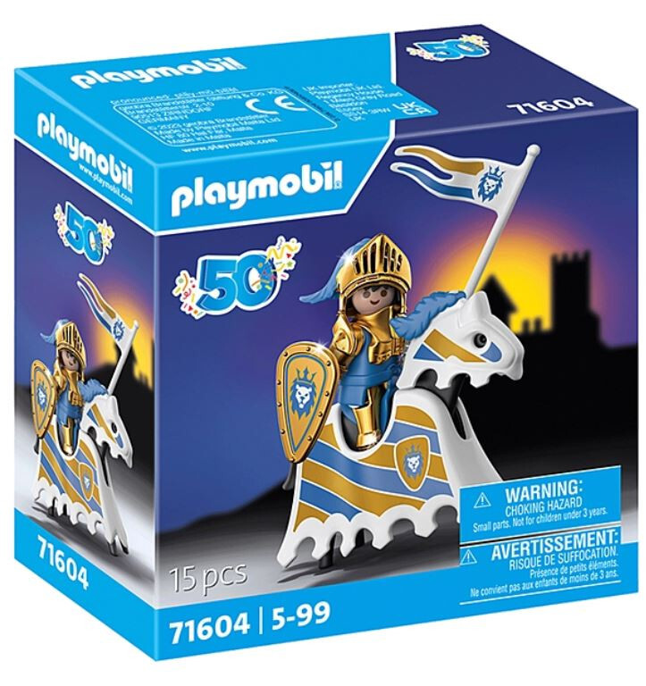 Playmobil 50 Years Anniversary Set 71604 Golden Knight with