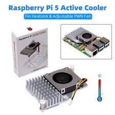 Active Cooler Fan Heatsink Adjustable PWN Fan Cooling Radiator For Raspberry Pi5