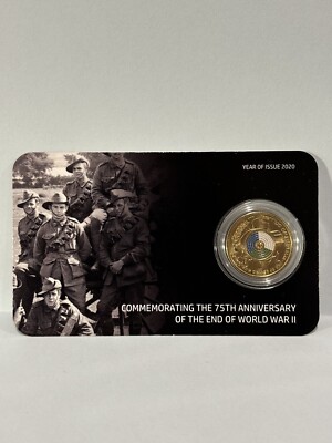 2020 $2 COIN 75TH ANNIVERSARY OF THE END OF WORLD WAR II UNC