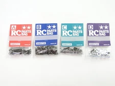 NEW TAMIYA HOTSHOT Screw Bags A B C & D SUPERSHOT/BOOMERANG TO23