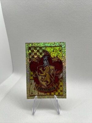 GRYFFINDOR #97 2001 Harry Potter Philosopher s Stone Stickers Holo PSA 10?
