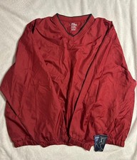 PGA TOUR Vintage V-Neck Pullover Golf Windbreaker Jacket Size XXL New With Tags