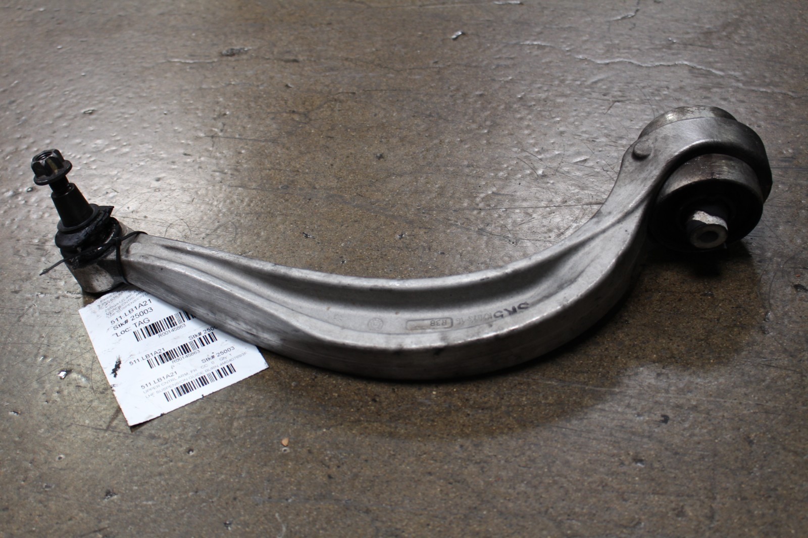 Lamborghini Urus, LH, Front Lower Guiding Control Arm, Dmg, Used, P/N 4M0407693E