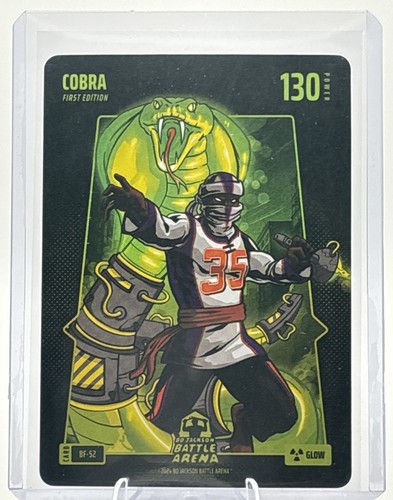 2024 Bo Jackson Battle Arena Cobra Glow Battlefoil BF-52 K. Durant Free Shipping