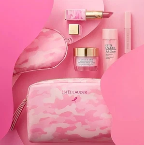 Estée Lauder 7 Pc Pink Collection Gift Set, Brave & Beautiful Limited Edition