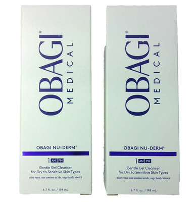 Obagi Nu-Derm Gentle Cleanser 6.7 fl oz [2-Pack] *NIB