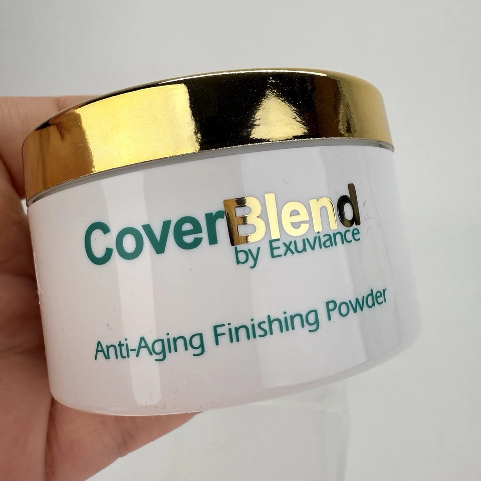 Cover Blend EXUVIANCE Anti-Aging Finishing Loose Powder BEIGE 8776 New in Box - Image 4 of 4