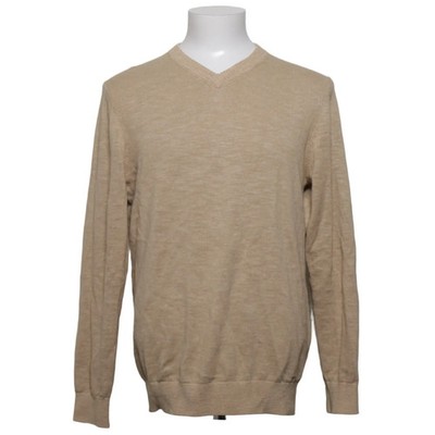 Profuomo, Pullover, Größe: M, Beige, Baumwolle, Einfarbig, Herren #zwW