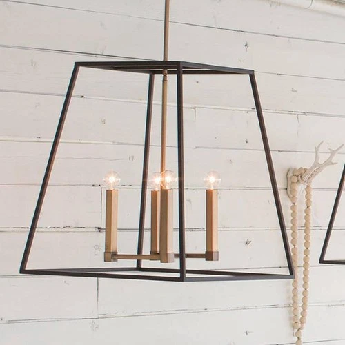 Hinkley Fulton 22" Wide Bronze Entry Pendant - Picture 1 of 5