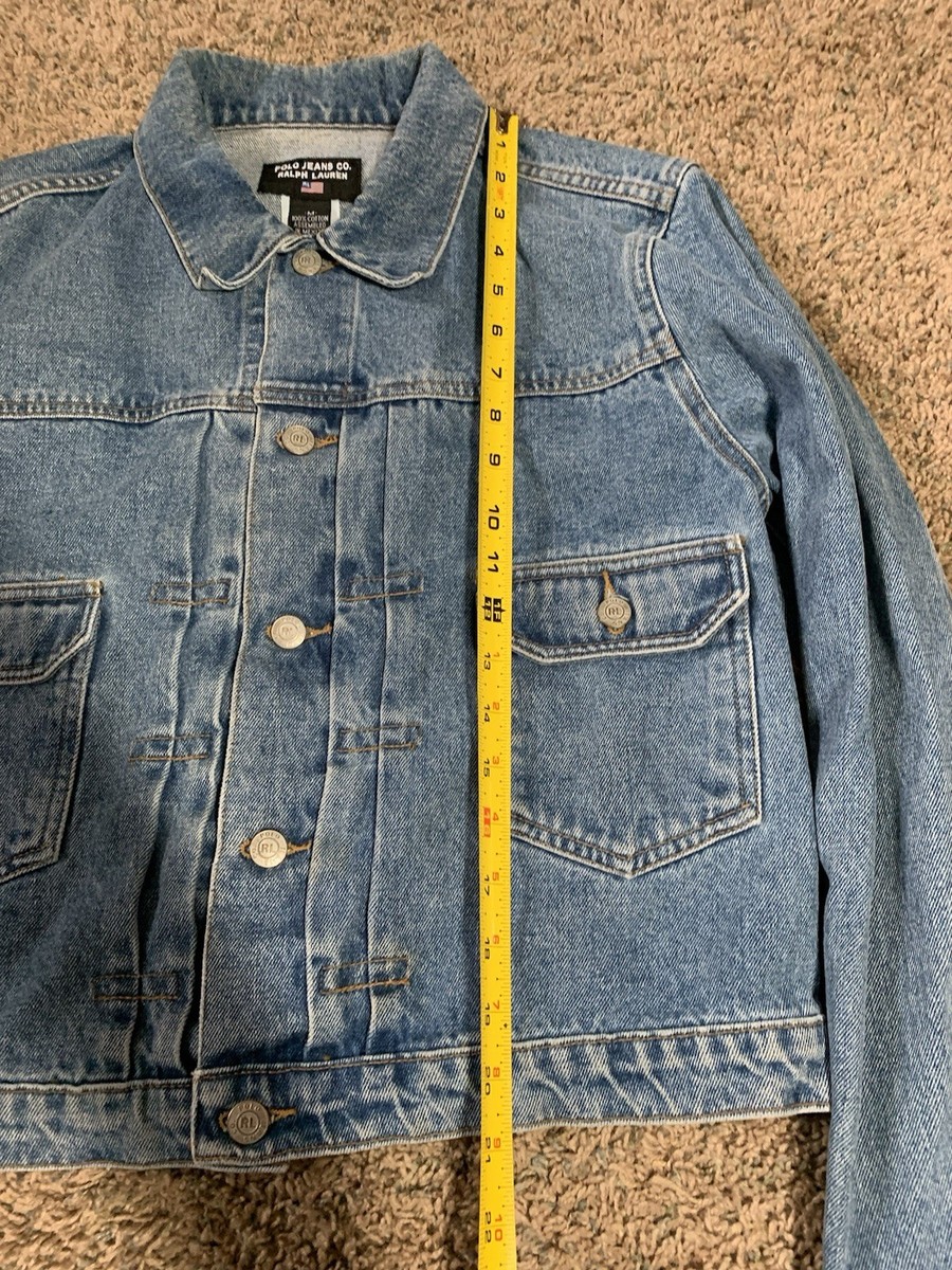 Vintage Polo Jeans Co Ralph Lauren Type 2 Denim Jean Jacket Medium