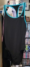 Nike 1 Piece Swim Suit Size 12 Racerback