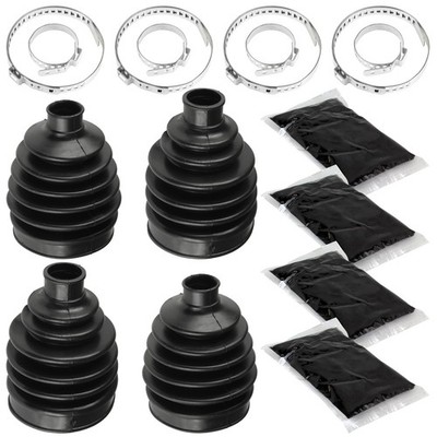2 Front Axle Inner Outer CV Boot Kit Fits Polaris Sportsman 500 2011 - 2012