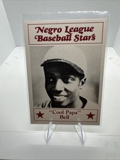 1986 Fritsch Negro League Baseball Stars #3 “Cool Papa” Bell HOF
