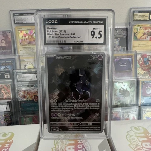 Wizards Pokémon CGC 9.5 Mewtwo Promo Holo Sv Scarlet Violet 052 English