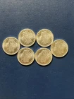 1/4  oz  . 999 Silver Round - Morgan Dollar Design. Lot Of 6 Coins