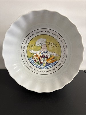 Mud Pie Bon Appetite Oven To Table Bowl