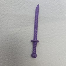 Espada Katana Púrpura Tortuga Troll TMNT Auténtico Accesorio De Colección 1993